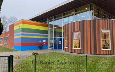 RK basisschool DE BANIER uit Zwartemeer en CBS de Zwaluw uit Zandpol houden inzameling voor onze Voedselbank