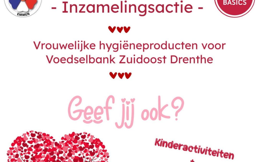 INZAMELINGSACTIE in EMMEN Noorderstraat 20.