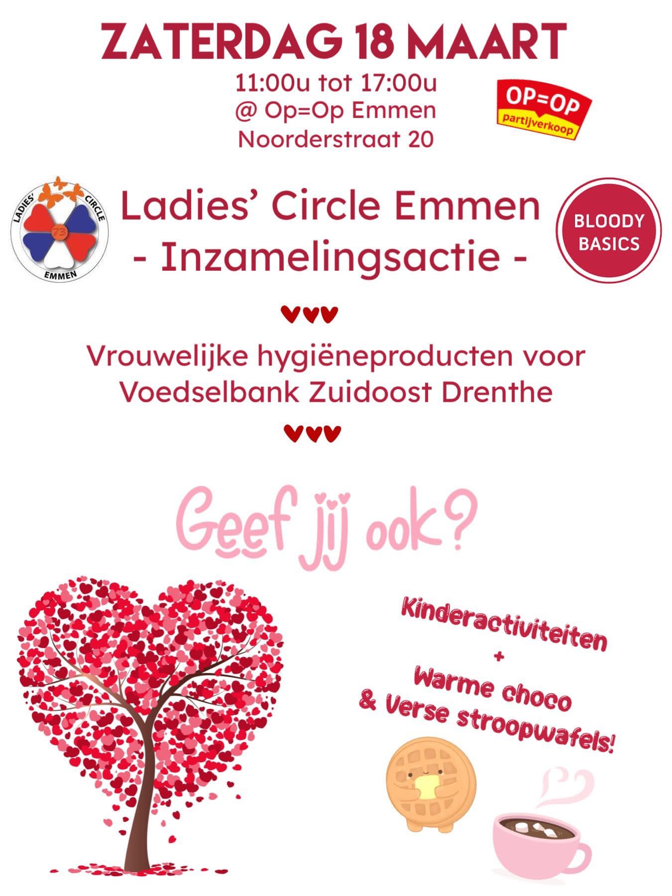 flyer Inzameling Ladies’Circle