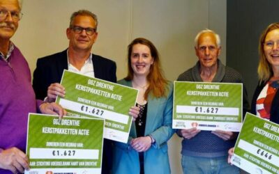 Medewerkers GGZ Drenthe doneren eindejaarsgeschenk