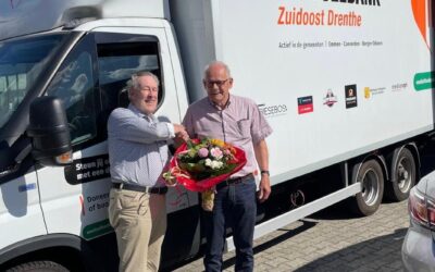 Jan Tip heeft na 17 jaar zijn laatste rit voor onze Voedselbank gereden!