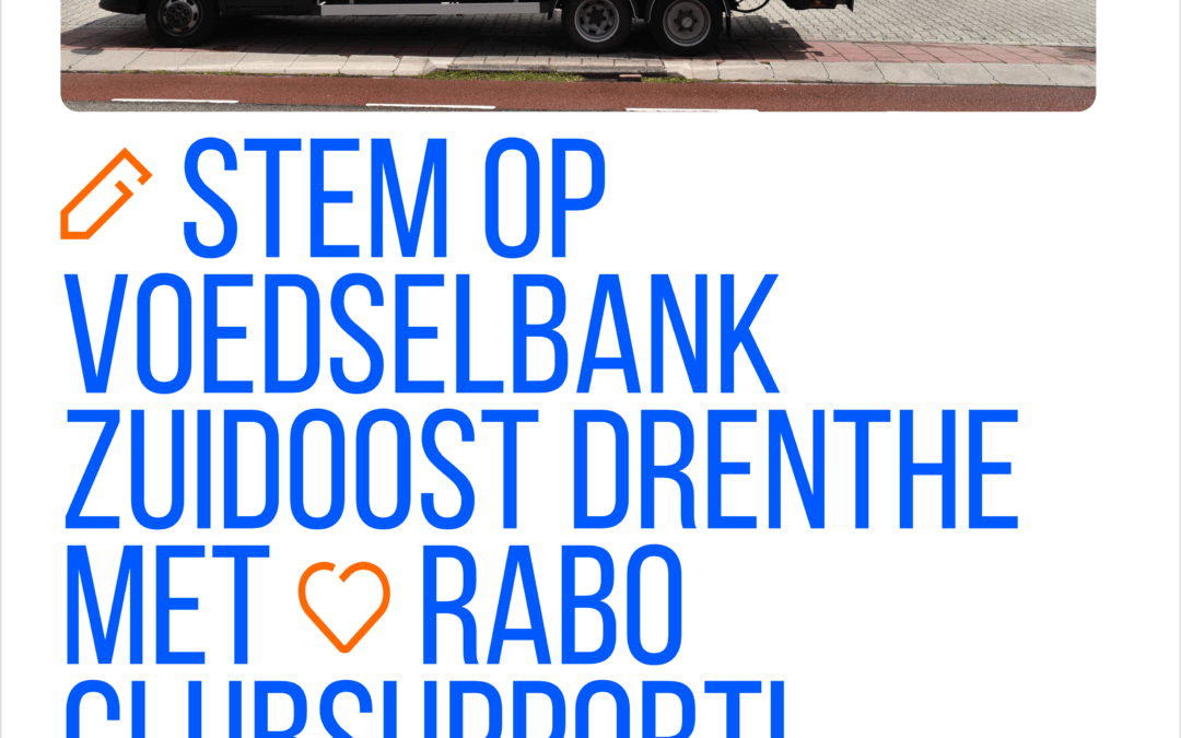 RABO CLUB SUPPORT- STEM OP ONS