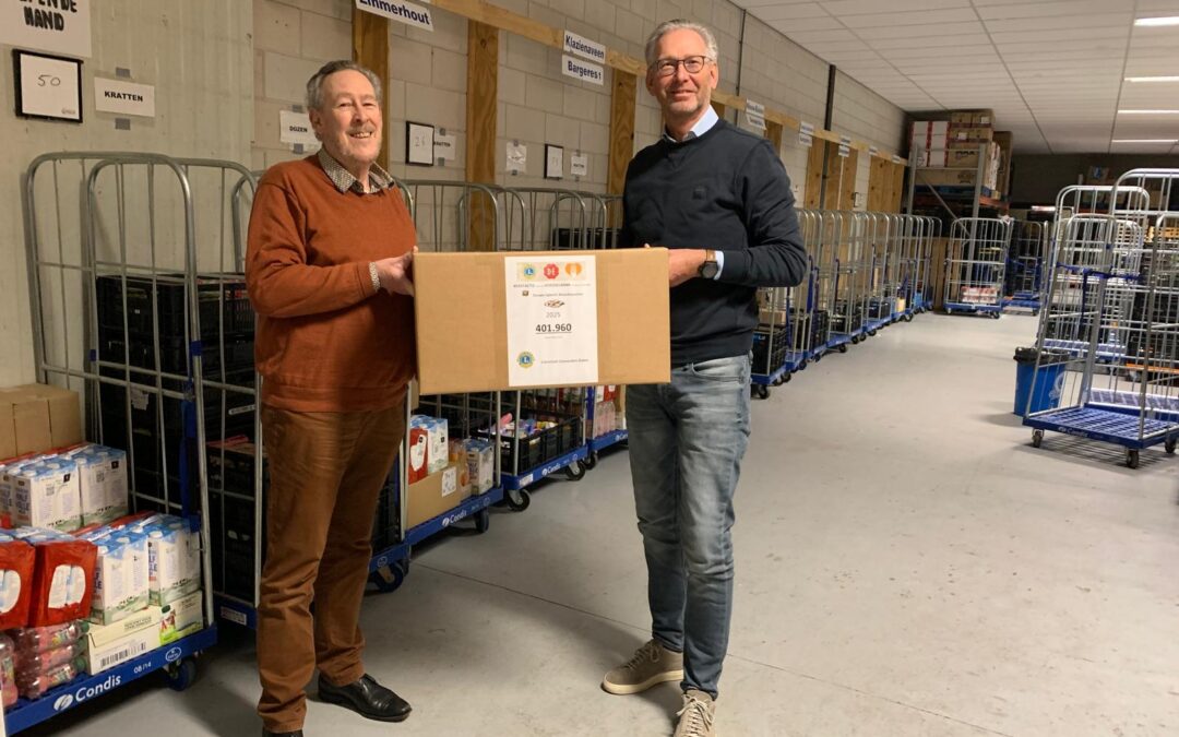 LIONS COEVORDEN scoort hoog met inzameling van DE punten